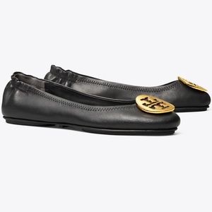 Minnie Leather Ballet Flat